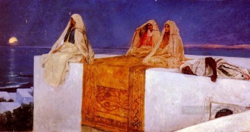 Les Nuits arabes Las mil y una noches Jean Joseph Benjamin Constant Orientalista Pinturas al óleo
